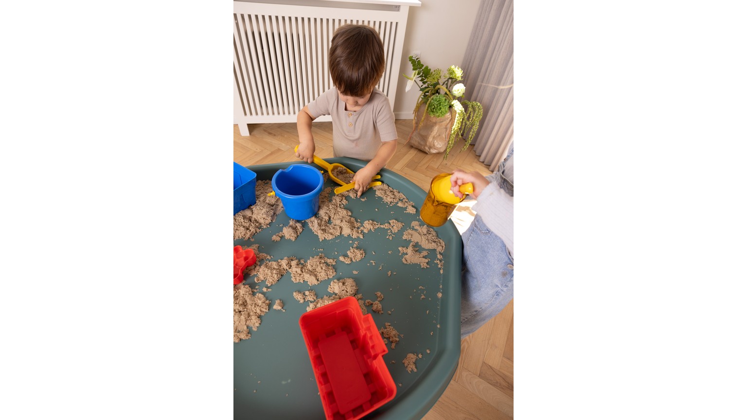 Hexacle® Tuff Tisch Grün 73 Cm Mit Rahmen Klein